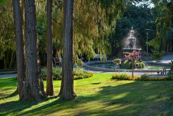Überlingen 4201-2020, Springbrunnen im Stadtgarten